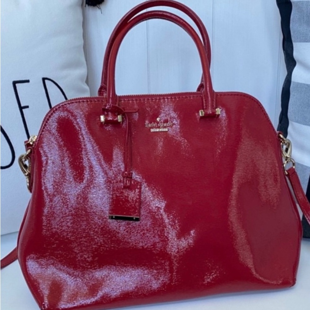 Kate Spade NY Cedar Street Margot in Patent Red